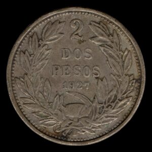 CHILE 2 PESOS 1927
