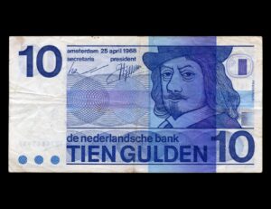 Paises Bajos Frans Hals 10 Gulden 1968 P#91
