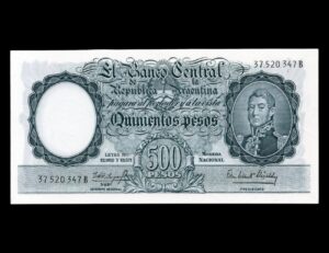 Argentina 500 Pesos Elizalde Bot#2111