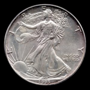 Estados Unidos Silver Eagle 1993 KM# 273
