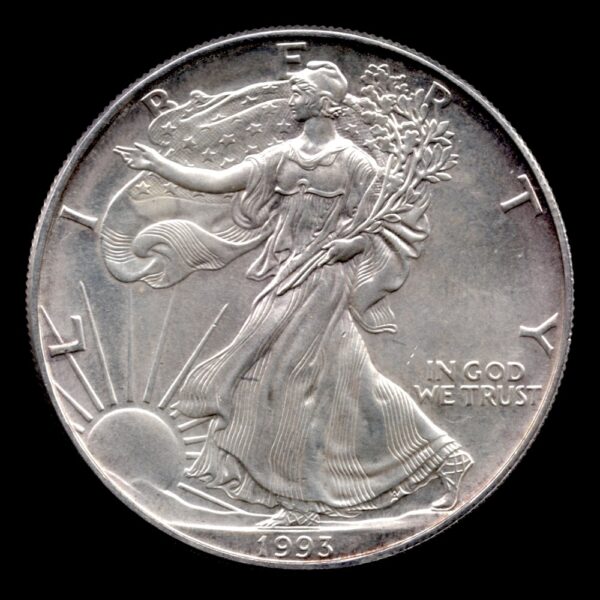 Estados Unidos Silver Eagle 1993 KM# 273