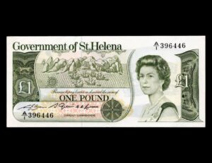 Santa Helena 1 Pound 1976 P#6