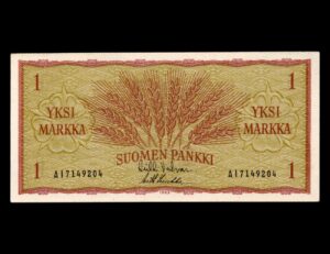 Finlandia 1 Markka 1963 P#98
