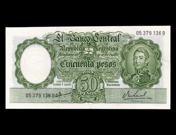 Argentina 50 Pesos Bot#2024 FC