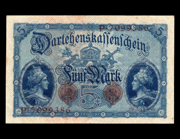 Darlehnskassenschein 5 mark - Imagen 2
