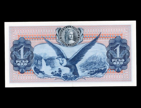 El Banco de la Republica Un Peso Oro - Imagen 2