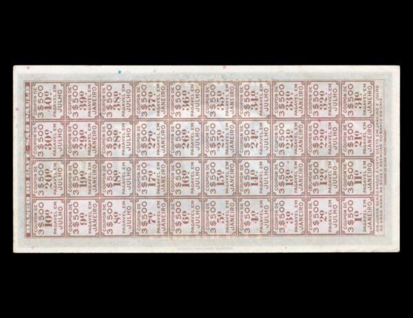 Brasil 100 Mil Réis 1929 Banco do Café 	P# S541 - Imagen 2