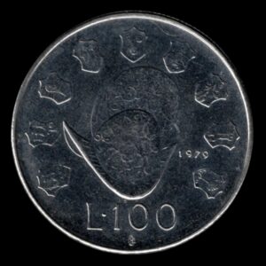 San Marino 100 liras 1979 KM# 95
