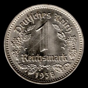 Alemania 1 Reichsmark 1938 KM# 78
