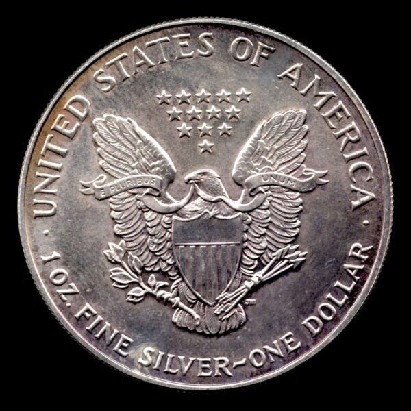 Estados Unidos Silver Eagle 1993 KM# 273 - Imagen 2