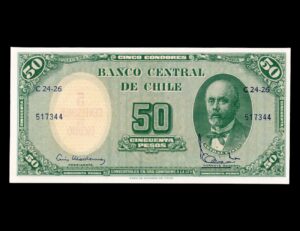 Banco Central de Chile 50 Pesos