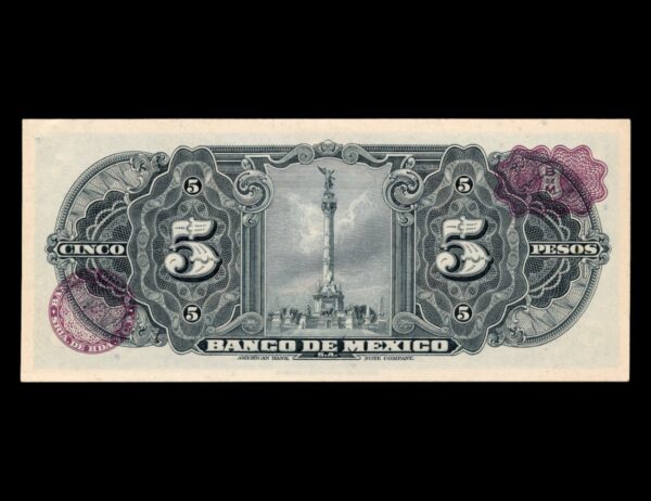 Mexico 5 Pesos 1970 P#60 - Imagen 2
