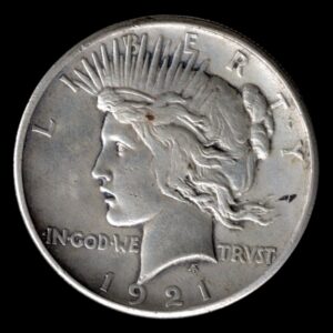 Estados Unidos Peace Dollar 1921 KM#150