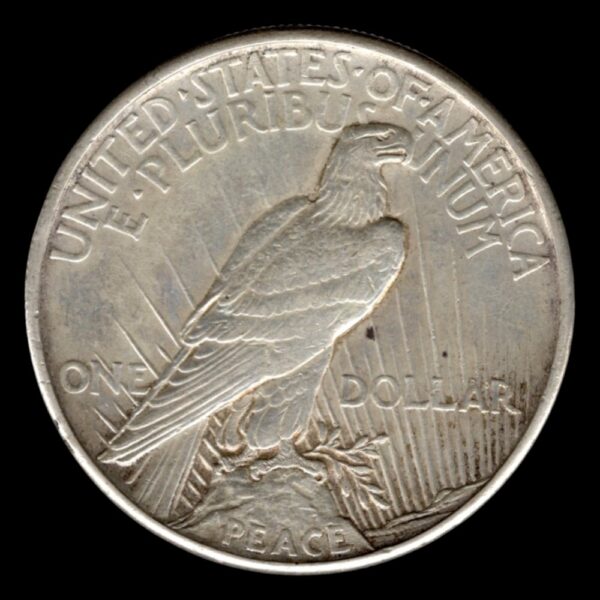 Estados Unidos Peace Dollar 1921 KM#150 - Imagen 2