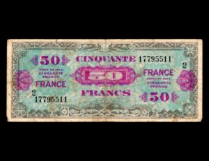 Francia 50 Francs 1944 P#122