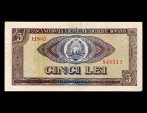 Rumania 5 Lei 1966 P#93