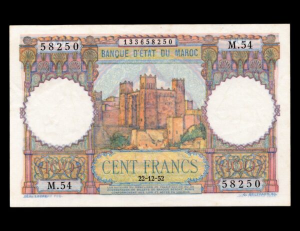 Marruecos 1952 P#45a