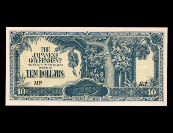Malasia 10 Dollars Ocupacion Japonesa P#M7