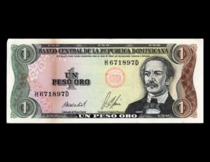 Republica Dominicana 1 Peso 1987 P#126B