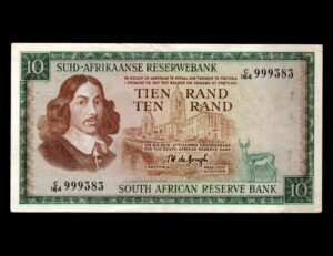 Sudafrica 10 Rand 1966-76 P#114