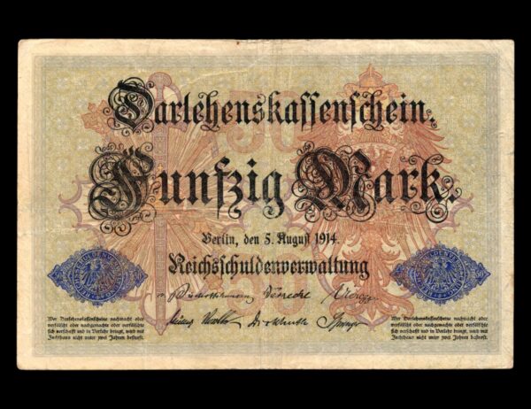 50 Mark Darlehenskassenschein