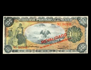 Mexico 100 Pesos 1914