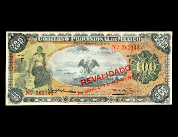 Mexico 100 Pesos 1914