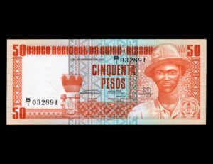Guinea Bissau 50 Pesos 1983 P#5