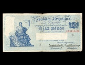 Argentina 10 Pesos Mignaquy Bot#1632