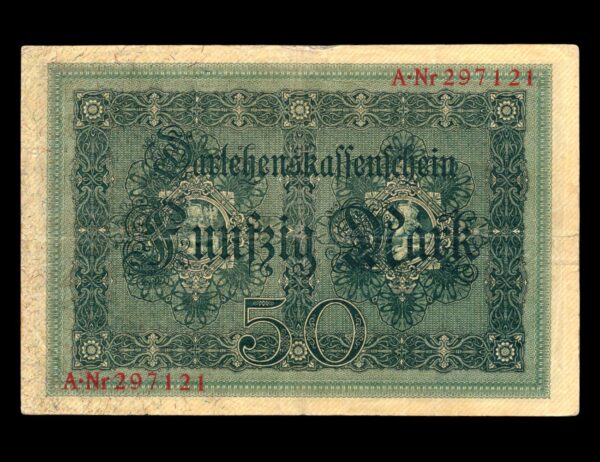 50 Mark Darlehenskassenschein - Imagen 2