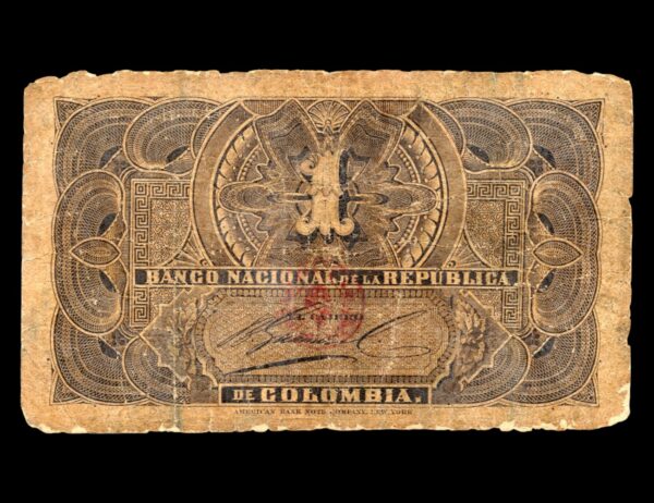 Colombia 1 Peso 1888 P#214 - Imagen 2