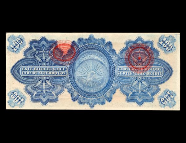 Mexico 100 Pesos 1914 - Imagen 2