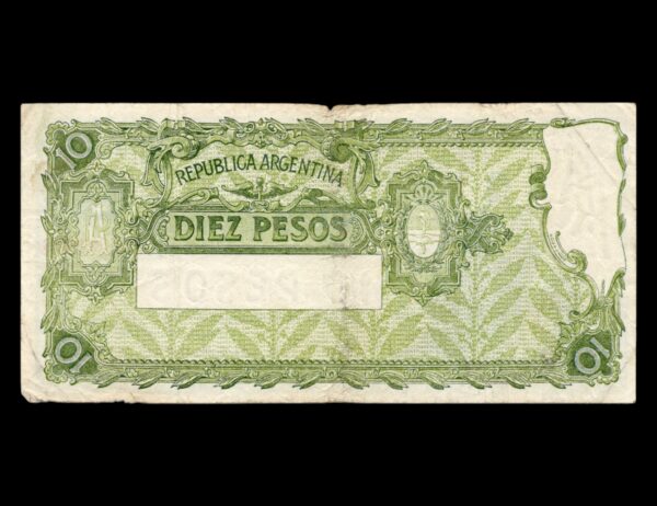 Argentina 10 Pesos Mignaquy Bot#1632 - Imagen 2