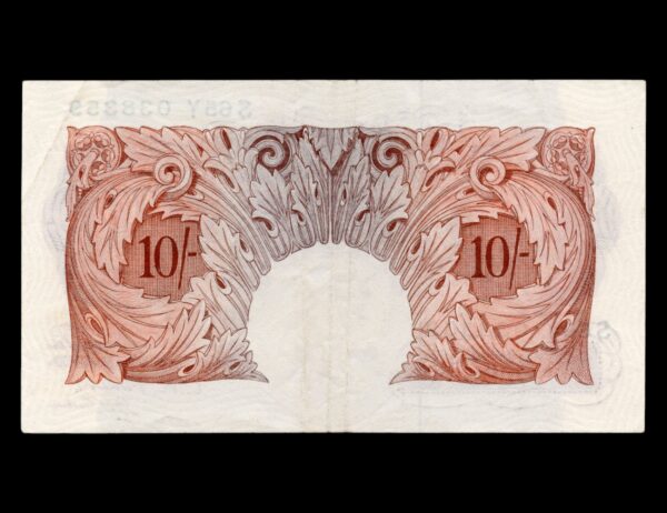 Reino Unido 10 Shillings 1 P#368C - Imagen 2