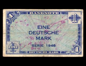 Alemania Republica Federal 1 Mark 1948 P#2
