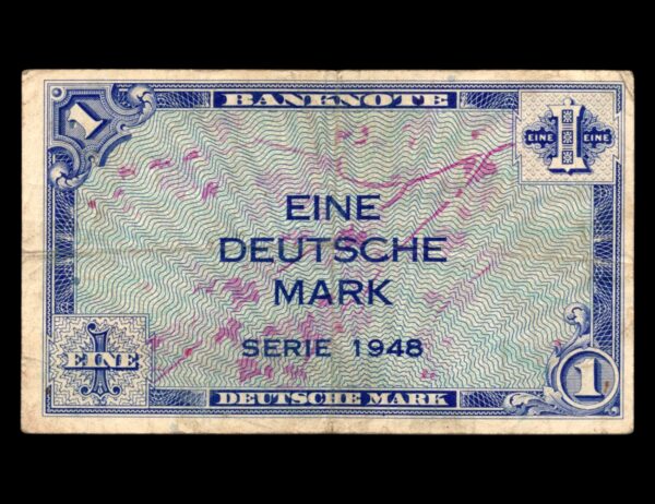 Alemania Republica Federal 1 Mark 1948 P#2