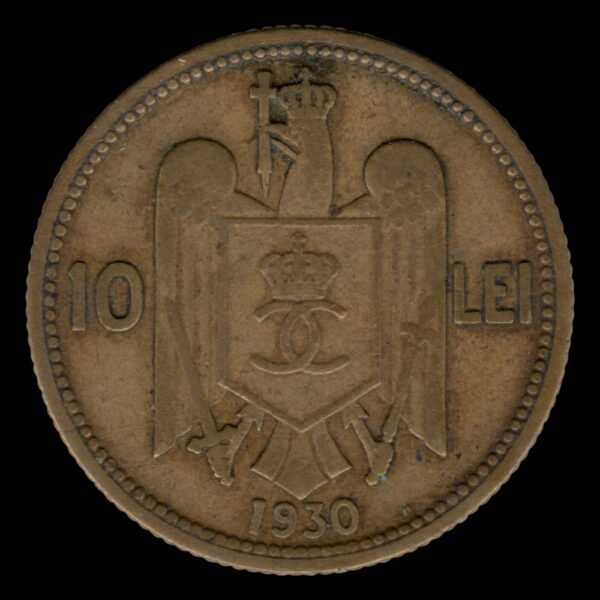 Rumania 10 Lei 1930 KM# 49 - Imagen 2