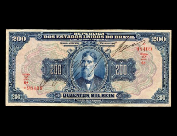 Brasil 200 Mil Reis 1919