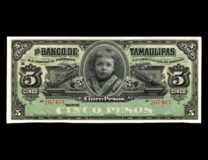 Mexico 5 Pesos 1914 (El Banco de Tamaulipas) P#S429