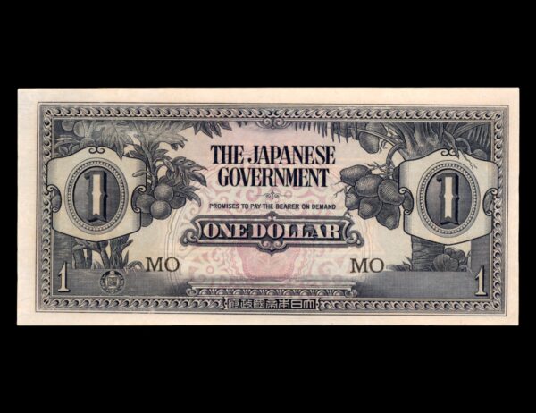 Malasia 1 Dollar 1942/45 Ocupacion Japonesa P#M5