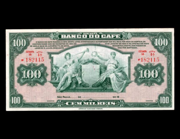 Brasil 100 Mil Reis 1929 P#S541
