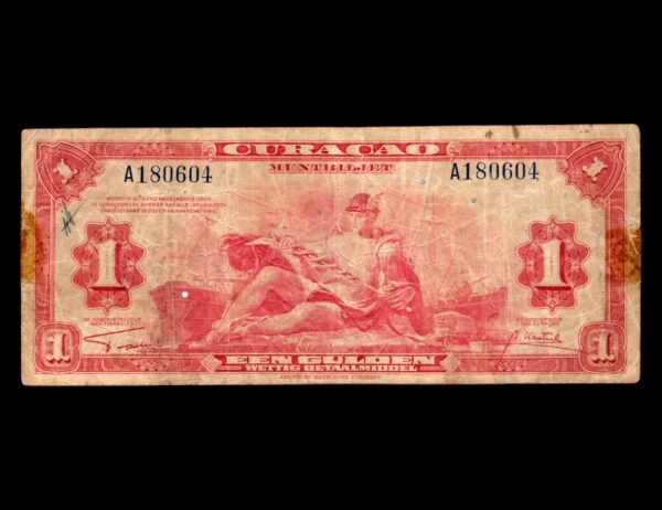 Curazao 1 Gulden 1942 P#35