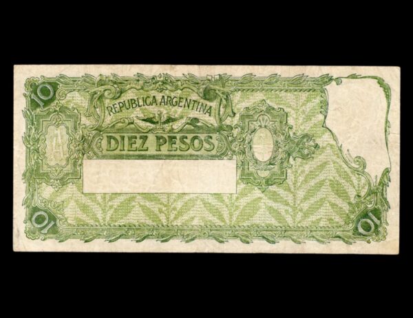 Argentina 10 Pesos Mignaquy Bot#1634 - Imagen 2