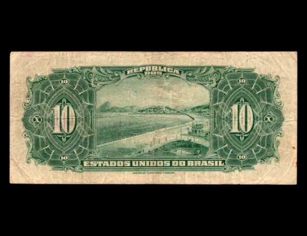 Brasil 10 Mil Reis - Imagen 2