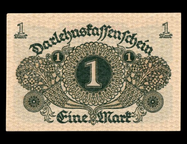 Deutsche Darlehenskaffenfchein Eine Mark - Imagen 2