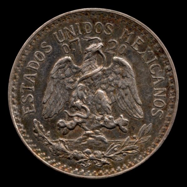 México 50 Centavos 1944 KM# 447 - Imagen 2