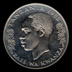 Tanzania 1 Shilling 1982 KM#4