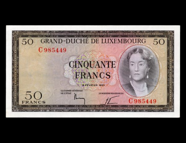 Cinquante Francs 1961