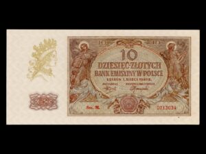 Polonia 10 Zlotys 1940 P# 94 Ocupacion Alemana
