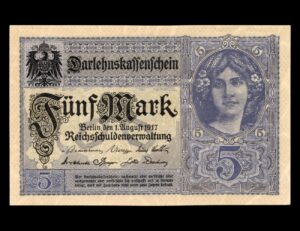 Fünf Mark Darlehnskassenschein